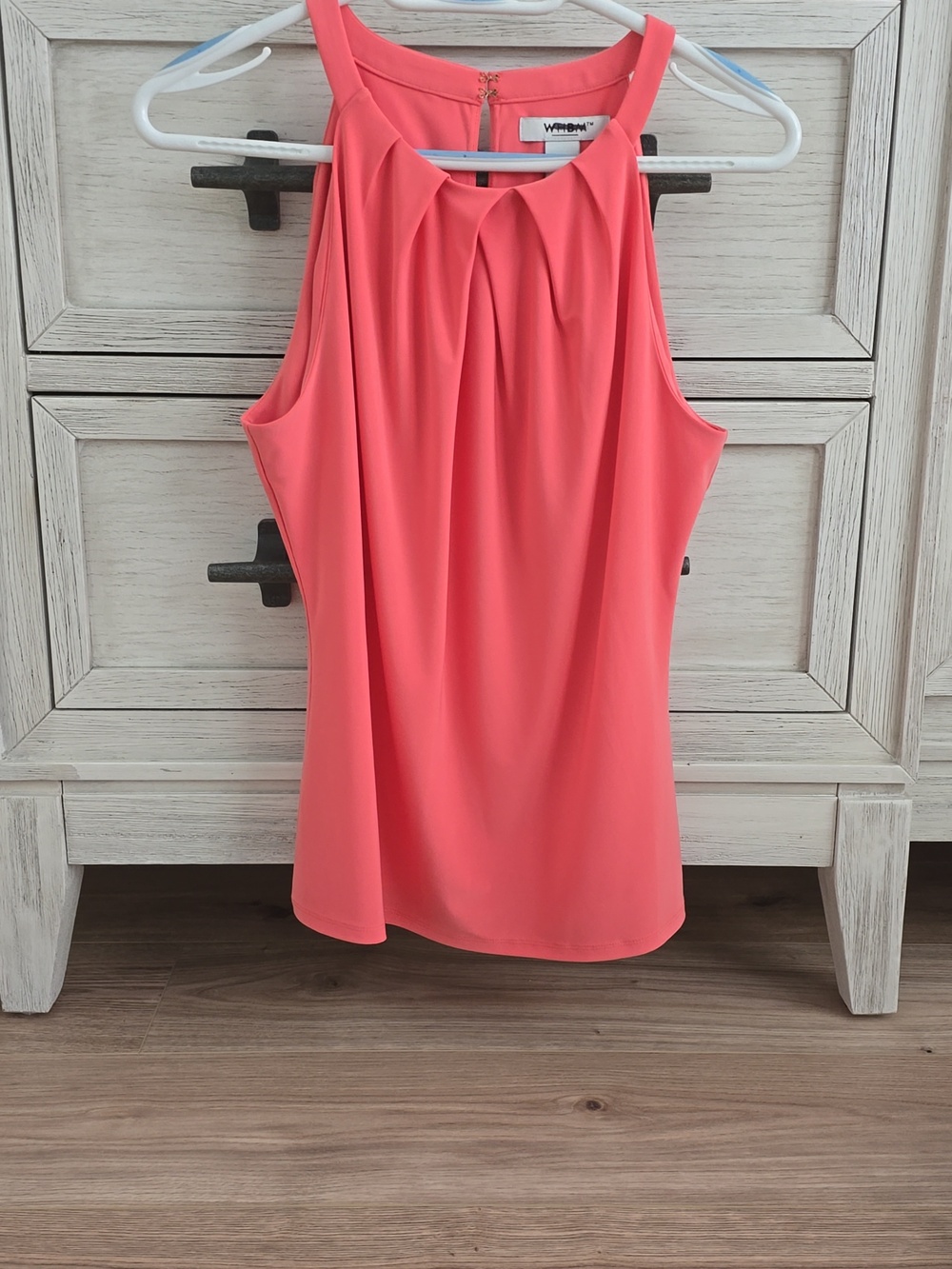 WHBM Coral HalterTop - S
